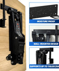 Wall Mount Jack Stand Rack Organizer For Hydraulic Floor Jacks Heavy Duty Holder And Brackets Perfect Garage Pro Must Have