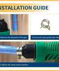 Installation guide for Spring Hose Clamp Set 140 Piece Assortment for Auto Fuel Line Air Water Silicone and Vacuum Hoses