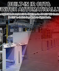 Factory floor showcasing 2MP Night Vision USB Webcam 1080P Full HD Video with IR Cut and 10 LED Light Board, day-to-night use