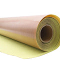 Roll of 36 Inch By 15 Foot PTFE Coated Heat Press Cover Sheet Self Adhesive Fiberglass Fabric, 5 Mil Thick, for heat transfer projects.