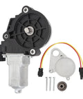 Straight Shooter Type One Level Two Ev Charging Adapter With 32 Amp Ip54 Weather Shield and Heavy Duty Rv Step Motor Replacement Kit Fits Kwikee And Lippert Camper Trailers No Sweat Install For Weekend Getaways, featuring a motor and components, durable material.