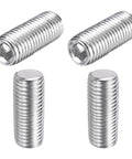 304 Stainless Steel Grub Screws Set, Cup Point Allen Head Internal Hex Socket Drive, M16 Two By Twenty Five Millimeter, 4 Pcs, Built To Last For Bathroom Fixtures, Furniture Repairs, Diy Projects, Electronics, And Appliances