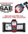 2 In 1 MaxiTPMS Tire Pressure Sensor 315MHz And 433MHz Press In OE Level Programmed with Autel TPMS tools displayed