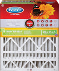 Front packaging of AB2025 Replacement Pleated Air Filter 25x20x5 MERV 11 Electrostatic High Efficiency Fits Trion Air Bear Supreme 2000.