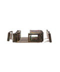 10-pack Padlockable Circuit Breaker Lockout Device for QP, BL, BQ, and BQXD Panels, showing metal locks with padlock provision