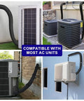 Copper Pipe Insulation Cover With UV Resistant Tape For Outdoor AC Lines, Weatherproof Sleeve for various air conditioning units