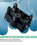 MCOR Throttle Potentiometer Accelerator Replacement For DS And Carryall Electric Golf Carts From 2001 To 2011 OEM 102101101 1021011-01 Replacement Part shown in waterproof design with improved sealing