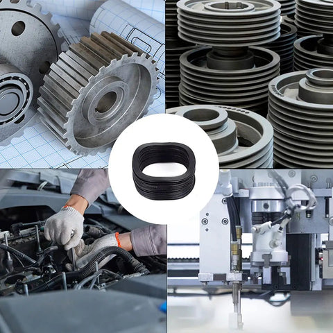 550 Pcs Carbon Steel Spring Wave Washer Gasket Set With 8 Sizes M3 M4 M5 M6 M8 M10 M12 M16 For Hardware And Fasteners Get The Right Fit Heavy Duty Wave Washer Assortment Kit For Precision Assembly, black wave washers for machinery and auto repair