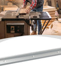 Pro Grade Aluminum T Track Slot Guide Rail For Woodworking With T Nuts And Quick Clamps, 30mm Slot, 600mm Length in workshop
