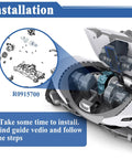 Installation guide for 2-Pack R0915700 Drive Shaft Assembly For Atlas And Atlas XT Pool Cleaners with diagram and open view