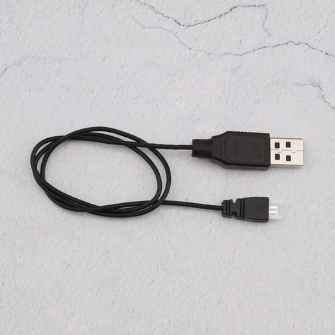2X USB Charger Cable For RC LiPo Battery Power Supply And Charging Cord For Syma X5C X5SC X5SW H107C Quadcopter Drones USB Charging Lead With Beefy Connectors For Quick Charge And Rugged Reliable Performance In The Field