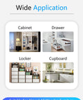 Wide application of Fingerprint Cabinet Lock Biometric Keyless Privacy for hidden file drawers, wardrobes, lockers, and cupboards.