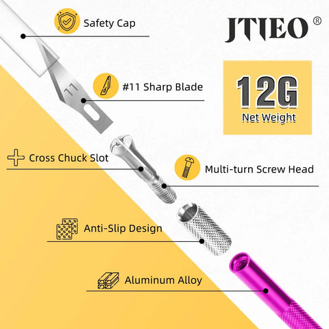 Killer Exacto Knife 74 Piece Craft Set Featuring 4 Upgrade Handle Knives And 70 Interchangeable Razor Sharp Blades Perfect For Art Scrapbooking Stencils And Mastering Every Diy Hustle You Want To Snag This Weekend