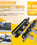 Three Station Edge Roller Bead Bender for Sheet Metal 0 to 90 Degree Bends, tool features, and application uses