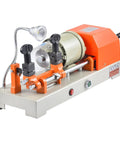 Key Duplicator And Cutter Machine For Locksmiths Easy To Use Copy Tool With Front Clamp Slot And Rear Universal Clamp Automatic Knife Travel For Precise Smooth Key Cuts Every Time, orange metal key cutting machine with lamp