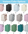 Variety of colors for Carry On Travel Backpack 40L For Women Airline Approved Underseat Personal Item With Shoe Compartment And Wet Pocket