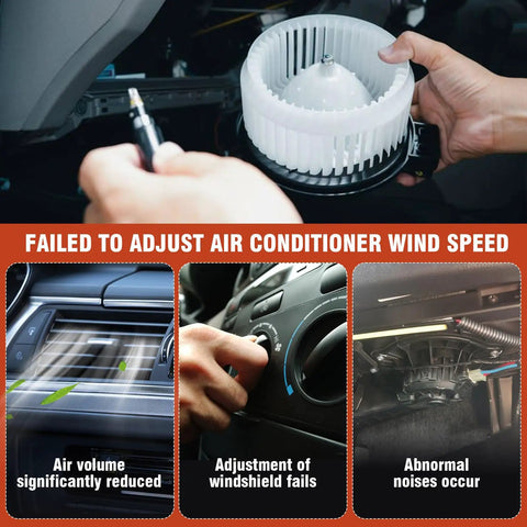 Badass AC Heater Blower Motor With Fan Replacement Fits Jeep Wrangler JK 2014-2018 Plus Ram 1500 Classic 2019-2022 quick install issue with noise