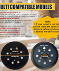 5 Inch 8 Hole Orbital Sander Pad Replacement Kit compatibility guide for DeWalt DW420 DW421 DW422 DW423 DW426 and Makita BO5010