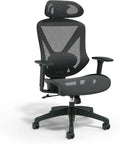 Ergonomic Mesh Task Chair With Lumbar Support And Adjustable Height For All Day Comfort, Breathable Black Office Seat