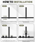 Step-by-step installation guide for Aluminum Cabinet Hardware Jig With Center Punch For Precise Handle And Drawer Installations Pro Grade Template Tool For Cabinet Doors And Pulls Laser Cut Marking Guide Durable Woodworking Kit For Pros.
