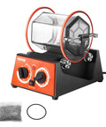 Mini Jewelry Polisher Tumbler With 3 Kg Capacity And 0 To 60 Minute Timer 5 Speed Rotary Finisher with dial controls and accessories