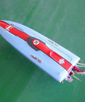 Top view of Beast High Speed RC Racing Boat 75 To 80 KmH With Fiberglass Hull Water Cooled Motor And ESC CNC Metal Rudder E36 Model