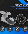 Serpentine Drive Belt Tensioner Kit Fits 1999 2008 Cadillac Escalade Chevrolet Avalanche Silverado Express GMC Sierra H2 Replacement 19311139 38159 ACK040378HD Performance Upgrade product image