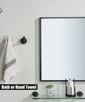 Matte Black Wall Mounted Towel Hook Set Two Pack Made From 304 Stainless Steel Corrosion Resistant For Bathroom Kitchen And Garage