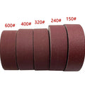 Premium 8 Meter Sandpaper Rolls For Smooth Woodworking And Metal Grinding, varying grits of sandpaper rolls for precision tasks.