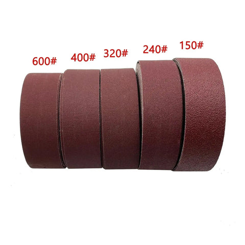 Premium 8 Meter Sandpaper Rolls For Smooth Woodworking And Metal Grinding, varying grits of sandpaper rolls for precision tasks.