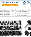 Stainless Steel M4 M5 M6 M8 M10 Plastic Handle Clamping Bolts And Thumb Screw Knobs For DIY Metalworking Projects Plus Heavy Duty Industry Equipment Fastening Hardware Solutions, M6 kit