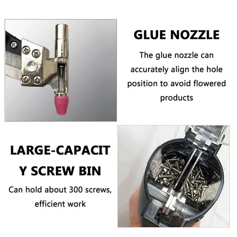Super Handy Automatic Screw Feeder With Balancer For Round Heads Cross Recesses Supports 1.9-4.3mm Screws Up To 10mm Length Huge 300 Count Bin Boosts Assembly Workflow And Cuts Work Time Way Down