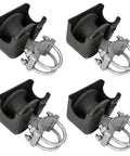 Rugged Nylon Cantilever Gate Roller Set For 2-3/8 Inch Gate Frames And 4 Inch Posts Sliding Fence Rollers Pack Of 4