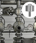 High Precision Steel Ball Transfer Bearing Caster With M12 Threaded Bolt One Inch Roller in industrial machinery setup