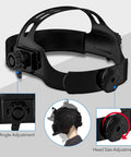 Adjustable Comfort Welding Headgear With Full Face Coverage Built Tough For Welders Lightweight ABS Protective Gear
