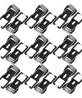 50 Pack Spring Lamp Ceiling Mounts For Heavy Duty Lighting Hardware Built From Iron With Uniform Spring Pitch Easy Install