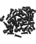 Doorbell Replacement Screws Repair Kit Black Alloy 80 Pieces For Video Doorbells Anti Slip Security Mounting Fasteners set