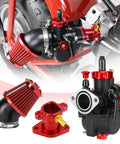 PE22 22mm Carburetor Jet Kit For Predator 212cc And 196cc Clone Engines, Coleman Mini Bike CT200U-EX BT200X B200R KT196