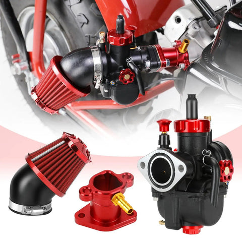 PE22 22mm Carburetor Jet Kit For Predator 212cc And 196cc Clone Engines, Coleman Mini Bike CT200U-EX BT200X B200R KT196