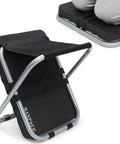 2 In 1 All In One Garden Kneeler Pad And Folding Stool with extra thick water resistant foam cushion and steel frame