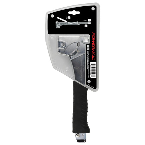 Heavy Duty Hammer Tacker Stapler for 20 Gauge 1/2 Inch Crown with Quick Jam Release in packaging