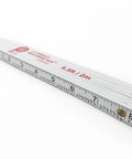 FR-72 Carpenter's Folding Rule Built Tough Workhorse Lightweight Composite Ruler with easy-read inches and metric markings.