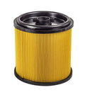 Standard Cartridge Filter And Retainer For Dry Pickup Only In 5 To 16 Gallon Wet And Dry Vacuums Ideal For Household Dirt