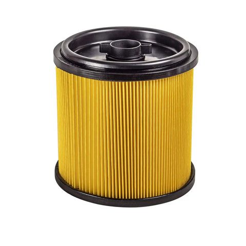 Standard Cartridge Filter And Retainer For Dry Pickup Only In 5 To 16 Gallon Wet And Dry Vacuums Ideal For Household Dirt