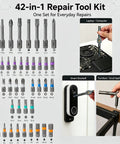 42 In 1 Magnetic Ratcheting Screwdriver Set With T Handle Multi Bit Repair Tool Kit In Compact Case for Electronics and Appliances