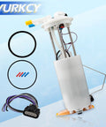 Electric Fuel Pump Assembly For Buick LeSabre Park Avenue Cadillac DeVille Seville Oldsmobile Aurora Pontiac Bonneville Replaces E3518M Drop In Replacement Plug And Play With Easy Install shown with wiring and seals.