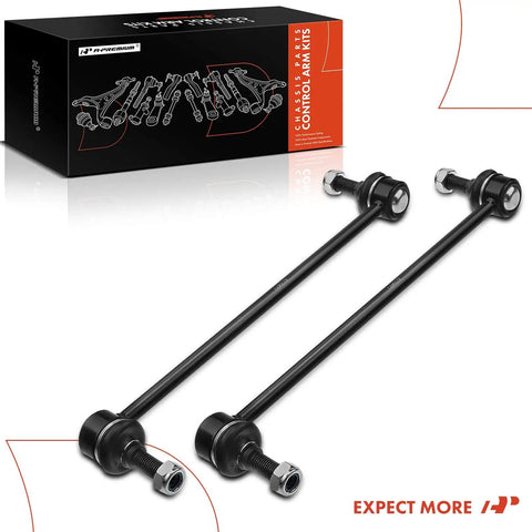 Front Sway Bar Link Stabilizer For Dodge Grand Caravan 1996 To 2020 Caravan 1996 To 2007 Town And Country 1996 To 2016 Voyager 1996 To 2003 Grand Voyager 2000 Pacifica 2004 To 2008 Plymouth Grand Voyager 1996 To 2000 Voyager 1996 To 2000 Volkswagen, black steel