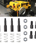 Top Shelf Planer Hardware Bag Replacement For DeWalt Dw7351 And Dw735X Tool Tables showing clips, bolts, and screws