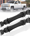 Beefed-Up Front Sway Bar Link Replacement for 2007-2016 Silverado 1500 Tahoe Escalade Yukon Sierra 1500 Yukon XL 1500 Durable Steel Ball Joints Easy Install Fits K700432 25918049 black sway bar links for GM truck front suspension