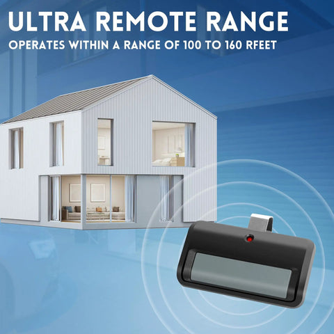 Image of Two Pack Universal Garage Door Opener Remote For LiftMaster And Craftsman Models 891LM 971LM with ultra remote range